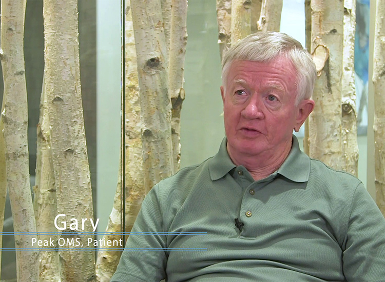 Gary, Peak OMS, Patient
