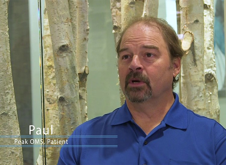 Paul, Peak OMS, Patient